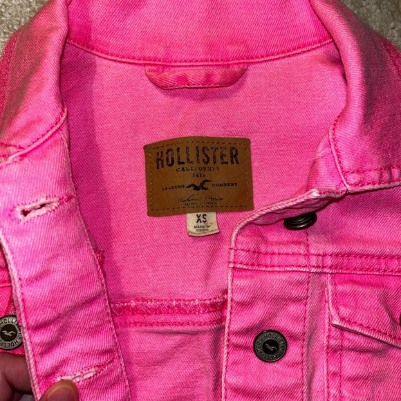 Hollister Cropped Jean Jacket - Picture 2 of 3